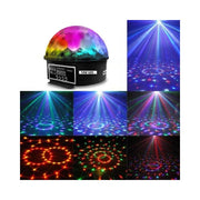 18W Portable Multi Colour LED Disco Light with DMX Controller - Special Effects Lighting - Decorative Lighting