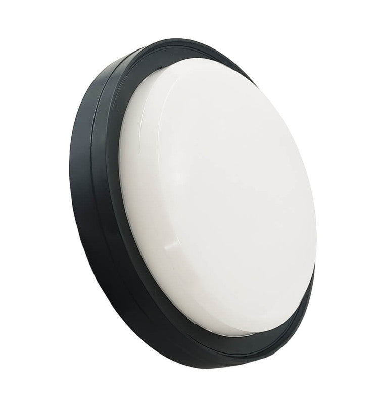 18W Round LUND LED Bulkhead Light 3 CCT - Lighting Fixtures - Bulkheads