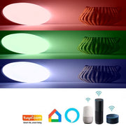 18W Dimmable Smart WiFi LED Ceiling Light with Star Effect RGB 2 CCT - LED ceiling lighting