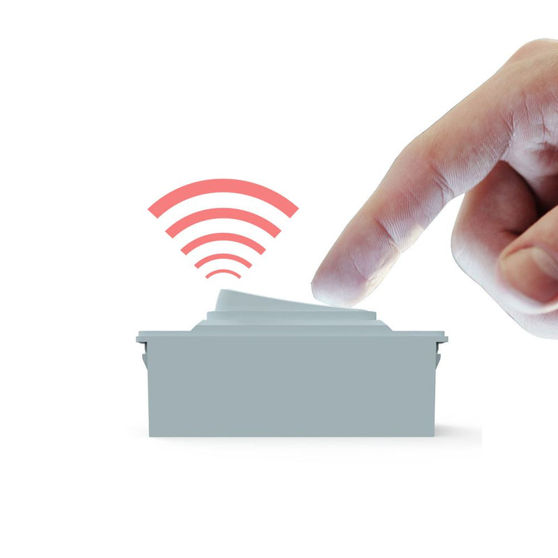 Wireless Self-powered 1 Gang Kinetic Grid Switch - Smart switch