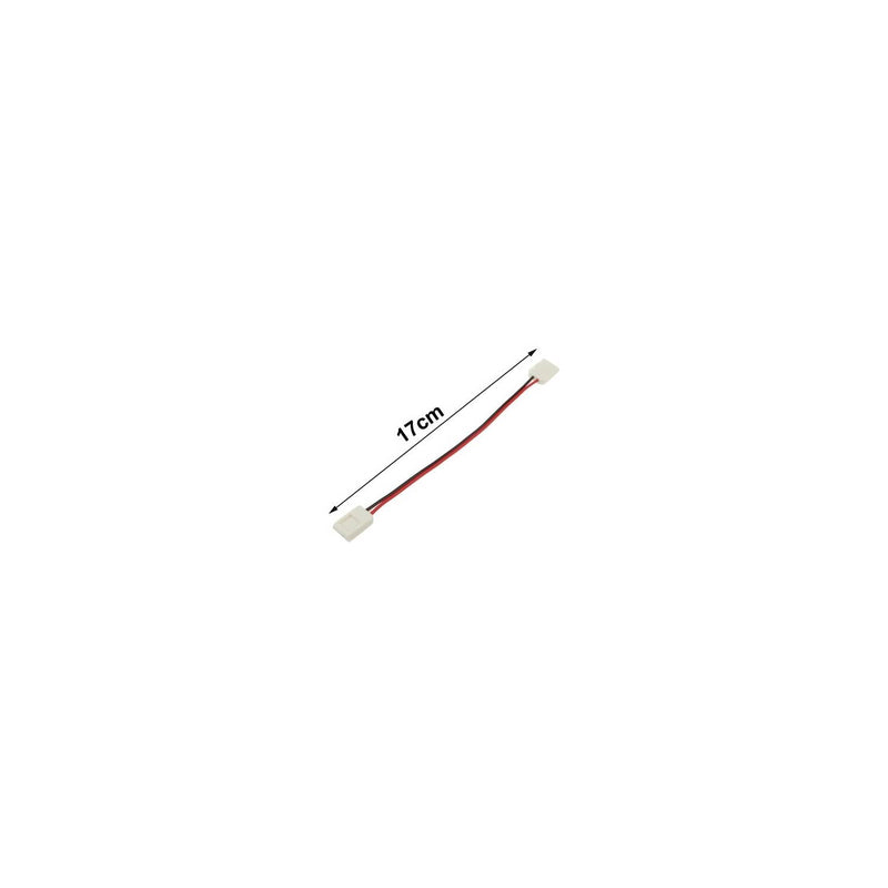 2 Pin Double End 10mm SMD LED Strip Cable Connector