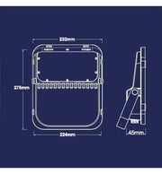200W LED Solar ORION Floodlight 5000K - Solar LED light