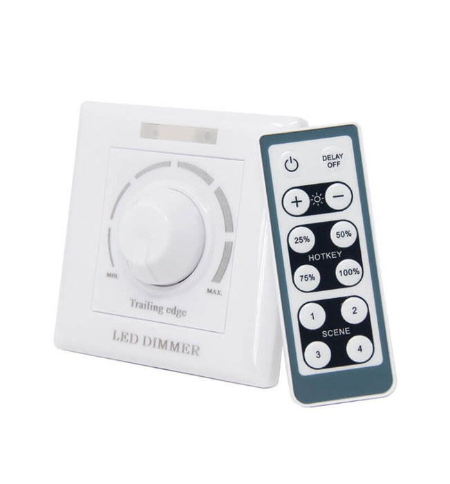 200W Triac LED Dimmer With + IR Remote Control