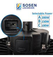 100W 150W 200W Dimmable BELGIUM LED UFO High Bay with SOSEN Driver - LED high bay