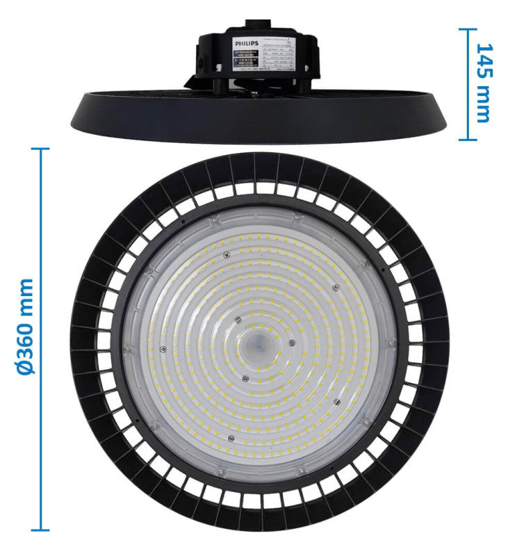 200W Dimmable NEW ITALY LED UFO High Bay with PHILIPS Driver - Lighting Fixtures - High Bays