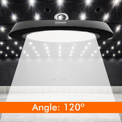 200W ENDURANCE LED High Bay UFO with OSRAM Chip 6000K - LED High bey