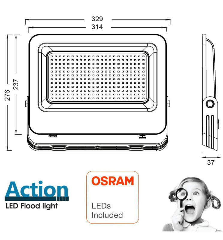 200W ACTION PRO LED Floodlight - LED Floodlight