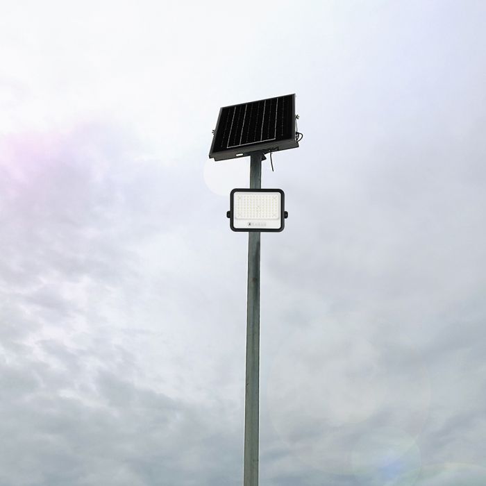 200W LED Solar Floodlight with Battery Indicator 7CCT IP65 - Flood & Spot Lights - Solar Lighting