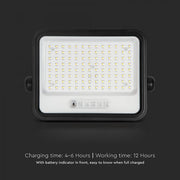 200W LED Solar Floodlight with Battery Indicator 7CCT IP65 - Flood & Spot Lights - Solar Lighting