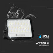 200W LED Solar Floodlight with Battery Indicator 7CCT IP65 - Flood & Spot Lights - Solar Lighting