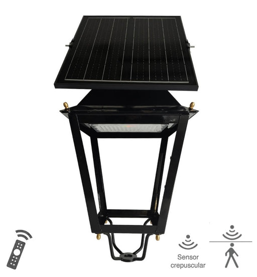 200W Solar Street Light VILLA with Photosensor & Motion Sensor 3CCT - Landscape Pathway Lighting - Street Lights