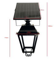 200W Solar Street Light VILLA with Photosensor & Motion Sensor 3CCT - Landscape Pathway Lighting - Street Lights