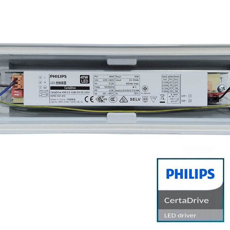 20W Tri-proof LED Batten 60cm with PHILIPS Driver 3 CCT - LED Batten