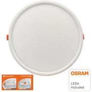 20W Adjustable Slim LED Downlight 4000K - Ceiling Light Fixtures - Downlights