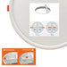 20W Adjustable Cut-Out Slim LED Downlight with OSRAM Chip 6000K - LED