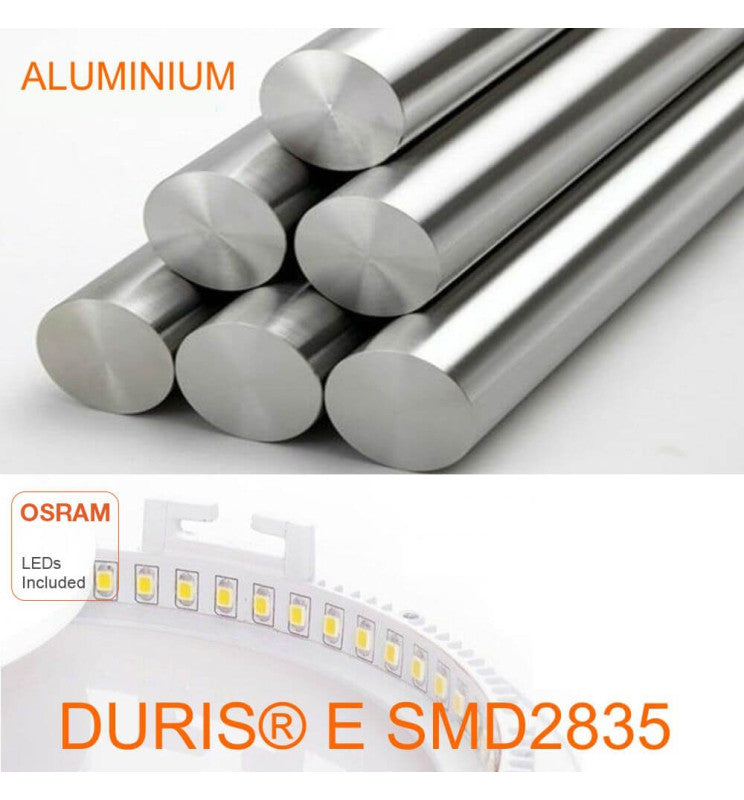 20W Slim Round Recessed LED Downlight with OSRAM Chip 3000K - LED Downlight