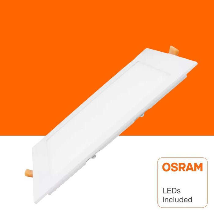 20W LED Square Downlight Slim - Osram Chip 4000K - LED Downlight