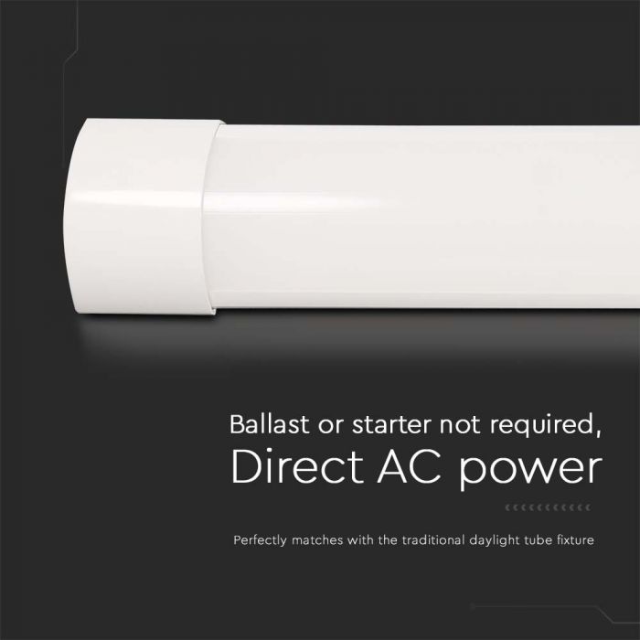 20W Prismatic LED Batten 566mm 4000K 6 Years warranty - Lighting Fixtures - Battens