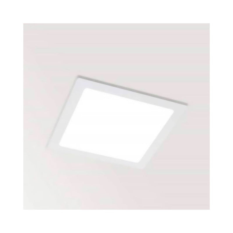 20W Slim Square Recessed LED Ceiling Light with OSRAM Chip 4000K - Ceiling Light Fixtures - Downlights