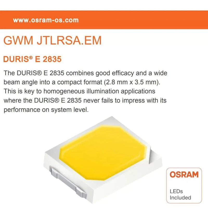 20W Slim Square Recessed LED Ceiling Light with OSRAM Chip 6000K - LED Downlight