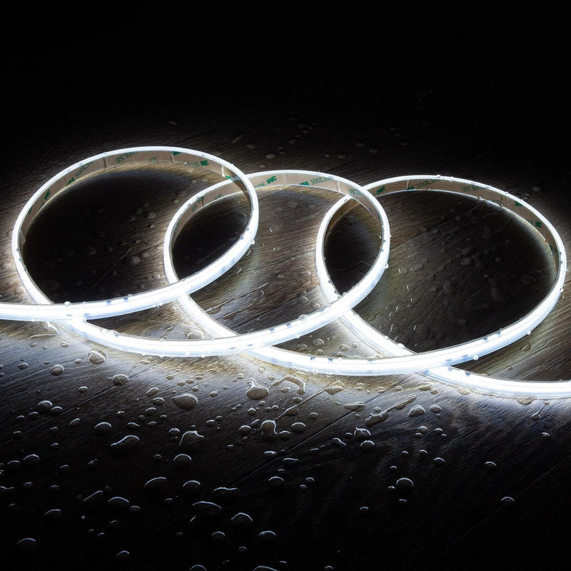 220V Dimmable COB LED Strip 560LED/m IP65 - High Lumens - 50m - Light Ropes & Strings - Strip Lights