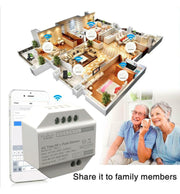 220V Dimmer for LED Push Button TRIAC Switch RF - Light Switches - Accessories