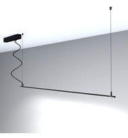 22W Linear MILANO LED Pendant Light 1.5m in Black 4000K - Ceiling Light Fixtures - Battens