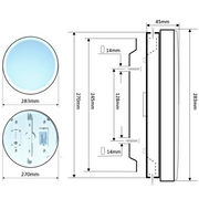 24W LED Bulkhead 6000K - Bulkhead
