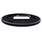 24W Surface Mounted NARVIK LED Ceiling Light Black 4000K - LED ceiling lighting