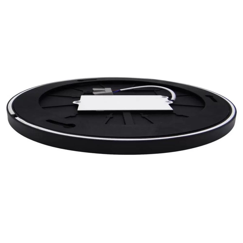 24W Surface Mounted NARVIK LED Ceiling Light Black 4000K - LED ceiling lighting