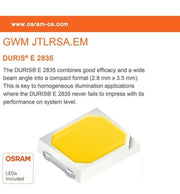 24W Slim Circular Recessed LED Downlight OSRAM Chip 4000K Cut-out 205mm - Downlights