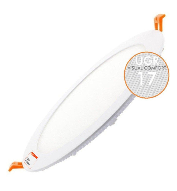 24W Slim Circular Recessed LED Downlight OSRAM Chip 4000K Cut-out 205mm - Downlights