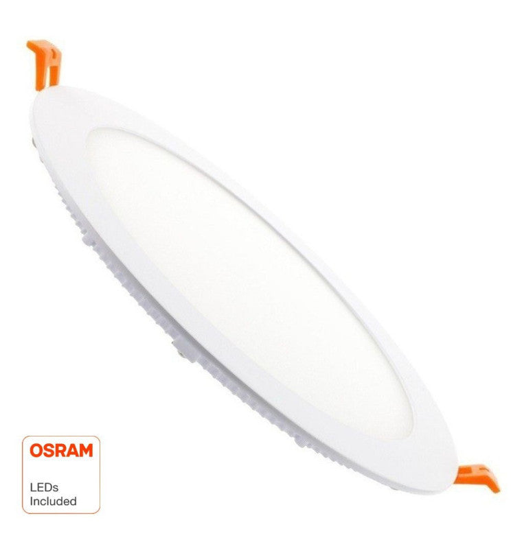 24W Slim Circular Recessed LED Downlight with OSRAM Chip 3 CCT - Ceiling Light Fixtures - Panels