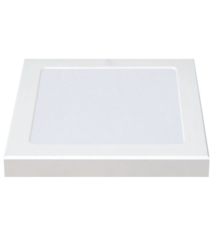 24W Square MOSS LED Ceiling Light in White 3 CCT with Adjustable Cut-Out - LED ceiling lighting