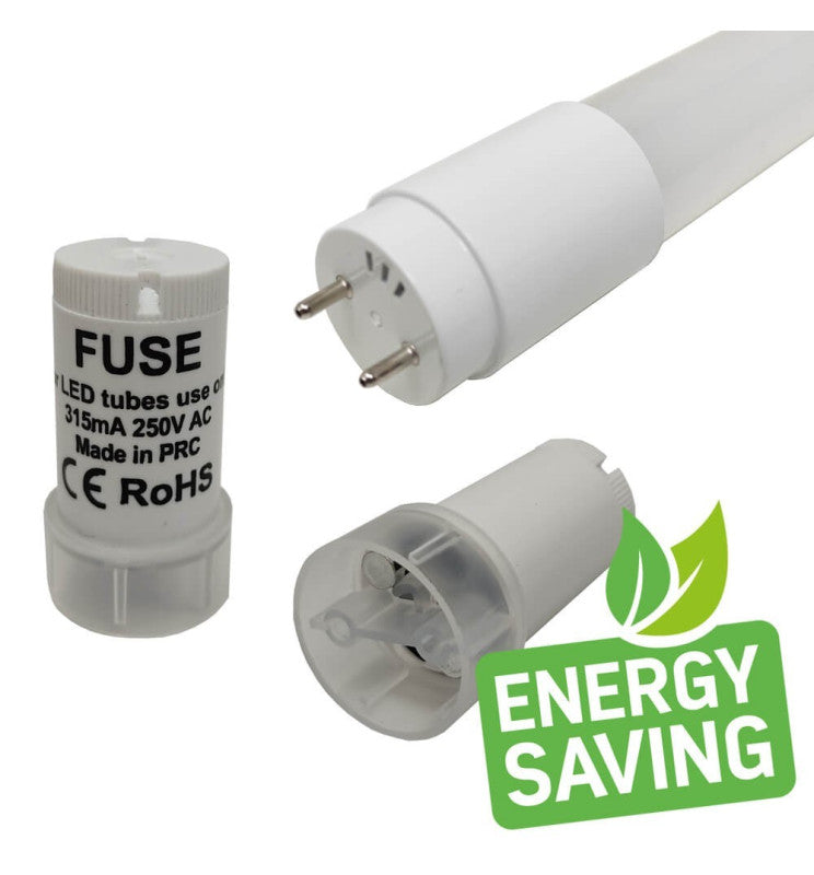 25W LED Tube Glass 150cm T8 170 Lm/W 4250Lm 10 PACK