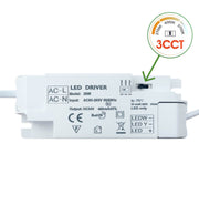 26W Slim LED Downlight with OSRAM Chip 3 CCT Cut-out 220mm - Ceiling Light Fixtures - Panels