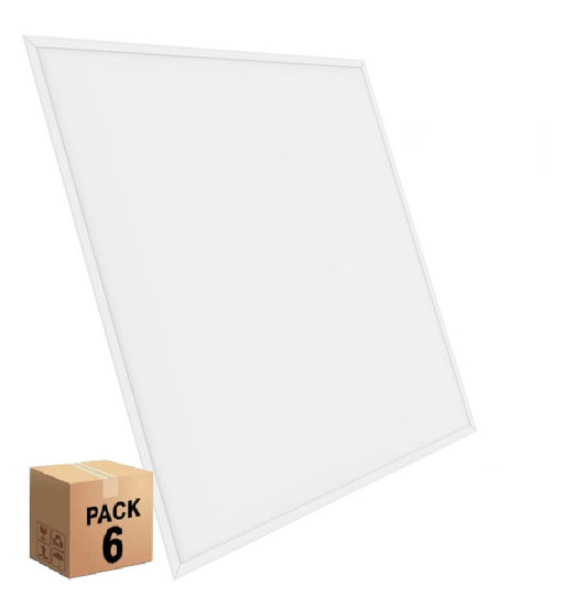 28W ARCTIC GLOW PRO High Efficiency LED Panel 60x60cm 5700K 6 Pack - Ceiling Light Fixtures - Panels