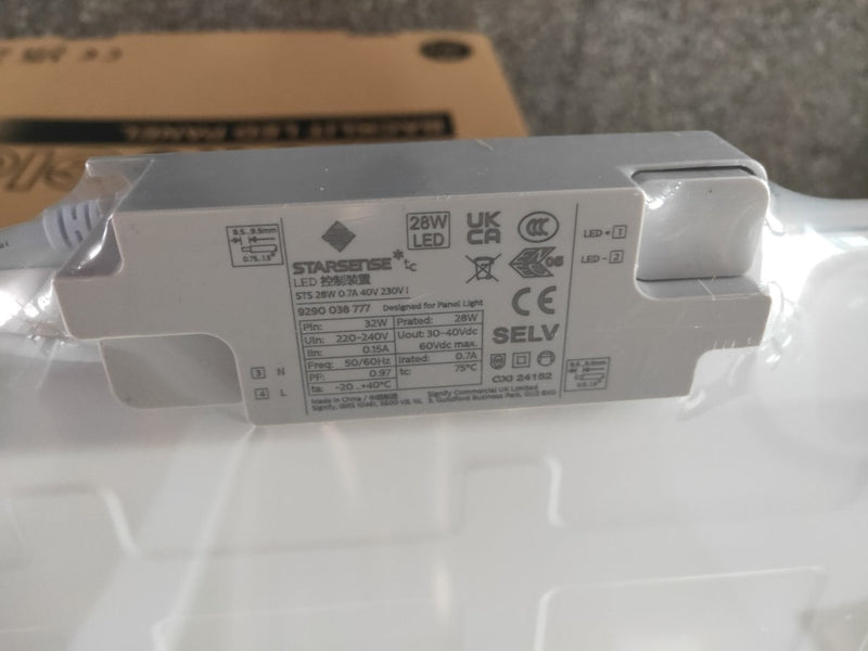 28W ARCTIC GLOW PRO High Efficiency LED Panel 60x60cm 5700K - Ceiling Light Fixtures - Panels
