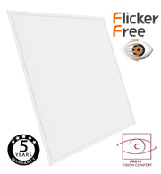 28W ARCTIC GLOW PRO High Efficiency LED Panel 60x60cm 5700K - Ceiling Light Fixtures - Panels