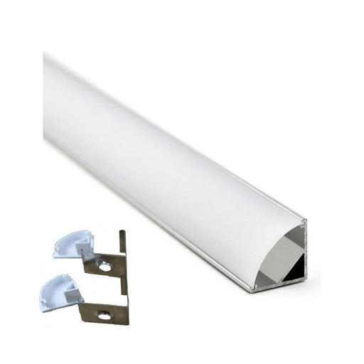 2m Angular Aluminium profile for LED Stripe - LED Accessories