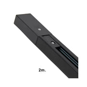 2m Single Phase Track Light Rail - Track Lighting Rails - Accessories