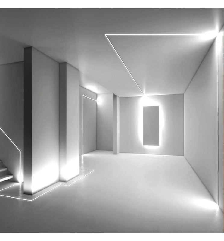 2m U-Shaped Surface Aluminum Profile 17mm x 7.8mm - Accessories