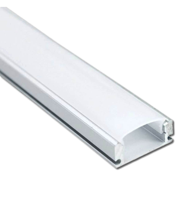 2m U-Shaped Surface Aluminum Profile 17mm x 7.8mm - Accessories