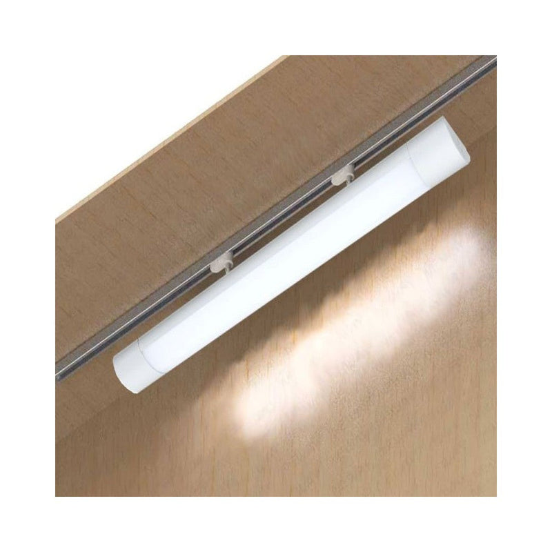 3 Phase Rail Adapter Connector in White - LED Accessories