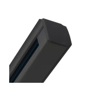 3 Phase Track Light Rail 1m in Black - LED Accessories