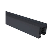 3 Phase Track Light Rail 2m in Black - LED Accessories