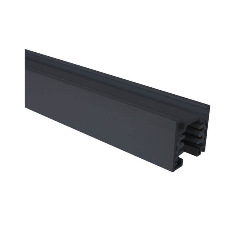 3 Phase Track Light Rail 2m in Black - LED Accessories