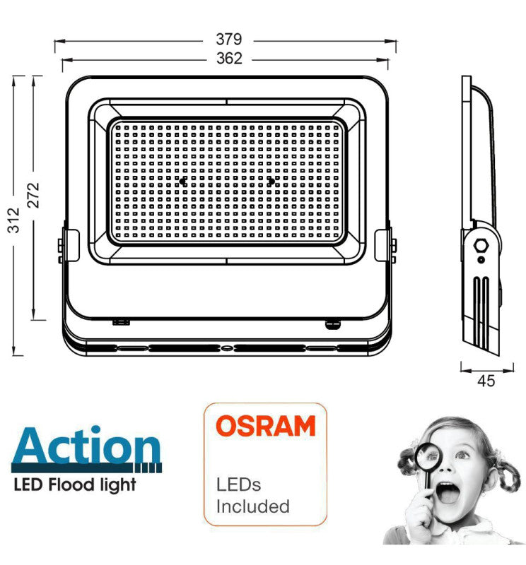 300W ACTION PRO LED Floodlight 5700K - LED Floodlight