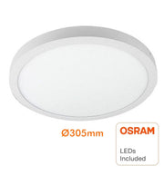 30W Round Surface Mounted LED Ceiling Light with OSRAM Chip - 6000K - LED ceiling lighting