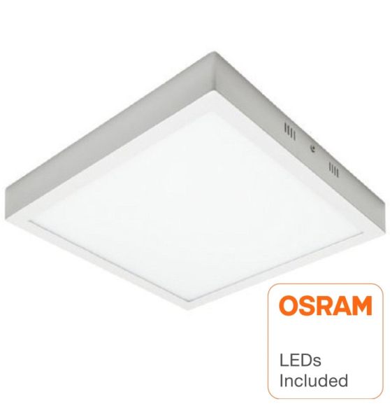 30W LED Square Surface Ceiling Light - 4000K
